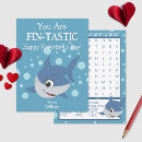 Search for shark valentines day cards Cute