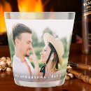 Search for bride and groom shot glasses Modern