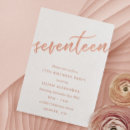 Search for 17th birthday invitations Party