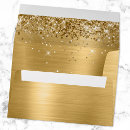 Search for gold foil envelopes Shiny
