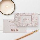 Search for gold business cards Blush pink