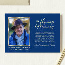 Search for photo memorial thank you cards Gold