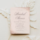 Search for elegant bridal shower invitations pink