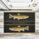 Search for fly fishing doormats Trout