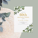 Search for for her 60th birthday invitations Trendy