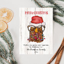 Search for chicken christmas cards rustic