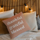 Search for thanksgiving pillows Thankful grateful blessed