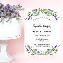 Search for lavender invitations violet