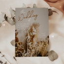 Search for dried flowers invitations Rustic