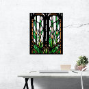 Search for art nouveau posters stained glass