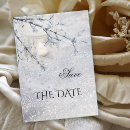 Search for winter wonderland save the dates White