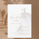 Search for white and gold bridal shower invitations Modern