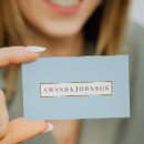 Search for blue border business cards Professional