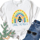 Search for bees tshirts apiarist