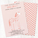 Search for unicorn baby shower invitations Girly