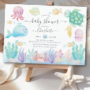 Search for under the sea baby shower invitations Fish
