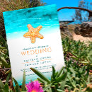 Search for starfish wedding invitations Coral