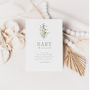 Search for baby in bloom invitations Wildflower