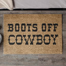 Search for cowboy boots doormats Western