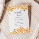 Search for sweet as can bee baby shower invitations Bumblebee
