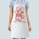 Search for scandinavian christmas aprons Dala horse