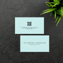Search for cyan business cards Elegant