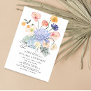 Search for red and green invitations Botanical
