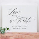 Search for candy bar signs Love is sweet