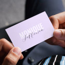 Search for lavender business cards purple