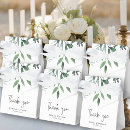 Search for thank you wedding favor boxes Sage green