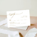 Search for wedding rsvp cards Gold