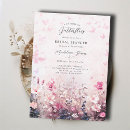 Search for purple butterfly bridal shower invitations Wildflowers