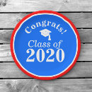 Search for red and blue graduation plates College
