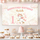 Search for cute unicorn posters first birthday