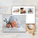 Search for new baby thank you cards Birth stats