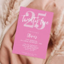 Search for 25th birthday invitations Modern