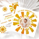 Search for you are my sunshine birthday invitations Boho