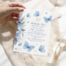 Search for butterfly kisses and baby wishes invitations Watercolor