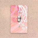 Search for peach light switch covers Pink