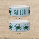 Search for nautical pet bowls Cute