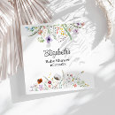 Search for wildflower napkins Mom to be