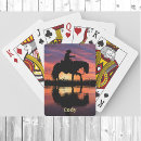 Search for horse playing cards Sunset
