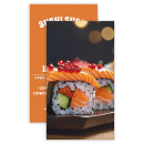 Search for sushi business cards Sashimi