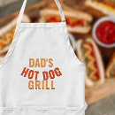 Search for hot dog aprons grilling