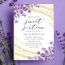 Search for lavender sweet 16 invitations 16th birthday party