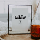 Search for retro wedding table cards Black and white
