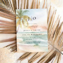 Search for watercolor wedding invitations Tropical