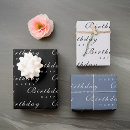 Search for masculine wrapping paper Black and white