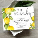 Search for lemonade baby shower invitations Gender neutral