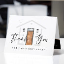 Search for real estate agent thank you cards Appreciation